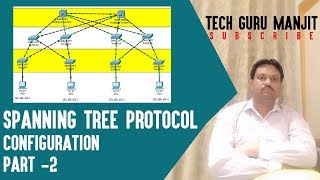 SPANNING TREE PROTOCOL CONFIGURATION | STP PROTOCOL | PART - 2