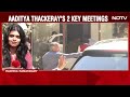 aap news aaditya thackeray meets india ally arvind kejriwal after aap s delhi rout