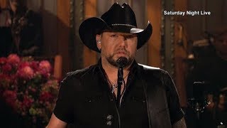 Jason Aldean plays Vegas tribute on SNL