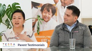 Parent Testimonials - Why We Chose Tessa International School