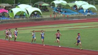 2017.7.2　中学校通信陸上青森大会　共通男子800ｍ予4組