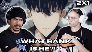 WHAT RANK IS HE?! 👀 | Solo Leveling Season 2 Ep. 1 Reaction - You Aren’t E-Rank, Are You?