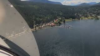 flying around Blind Bay Shuswap Lake