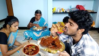 ஆட்டுக்கறி  உப்புக்கண்டம் குழம்பு செய்வது இவ்ளோ EASYஆ //HOW TO MAKE KARIVATHAL(UPPU KANDAM)I