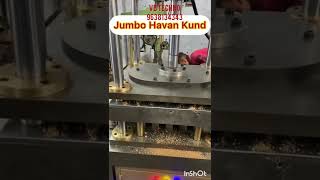 Jumbo Havan Kund Making Machine #Shorts