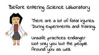 Day1 Laboratory manual 3 -Safety training #english #kidsscience #safetytraining