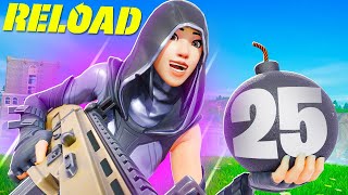 25 Elimination solo (Fortnite reload chapter 6)