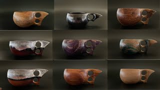 【woodworking】it’s my works.【木工】木製マグカップの作品集