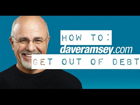 HOW TO: Get Out Of Debt | Dave Ramsey - YouTube