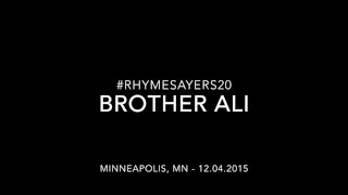 Brother Ali at #Rhymesayers20