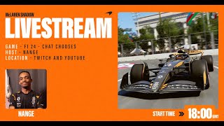 Chat controls the choices! - F1 24 McLaren Stream w/Nange !Socials