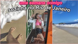 fui pro RIO DE JANEIRO SOZINHA: arrumando MALAS, TOUR pelo QUARTO do hostel, praia...