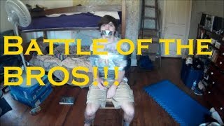 Extreme Duct Tape Escape Challenge, with Duct Tape Gag. Battle of the Bros Part One