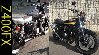 kawasaki Z400FX 旧車 カスタム 開始！DIY