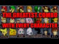 The Greatest Combo With Every Character in Super Smash Bros Melee