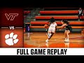 Virginia Tech vs. Clemson Full Game Replay | 2022-23 ACC Women’s Basketball