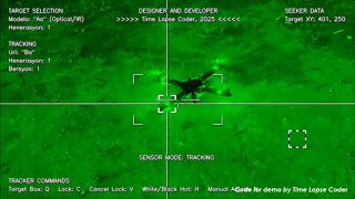 Testing an anti-drone IR optical tracking system | OpenCV Python Object Tracking