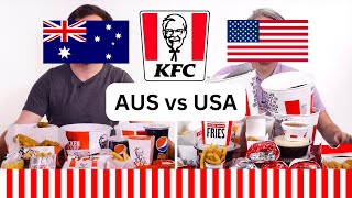KFC: Australia 🇦🇺 VS America 🇺🇸
