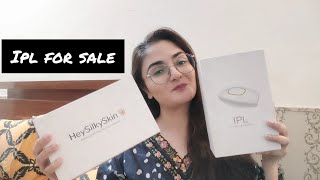 IPL laser device|| hey silky skin ipl || moqadas haider