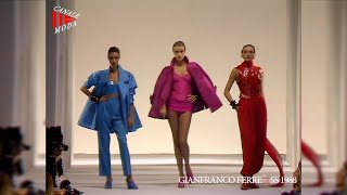 GIANFRANCO FERRÈ Spring Summer 1988 Milan - Canale Moda
