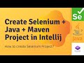 How to create Selenium Java Maven project in IntelliJ IDEA