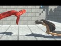 King Cobra vs ALL UNITS in Castle Animal Revolt Battle Simulator