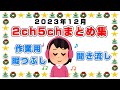 【総集編】2023年12月2ch5chまとめ【2ch修羅場】【2ch嫁姑】2chまとめ 5ch 作業用【2chスレ】