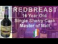 65 redbreast 16 year old single sherry cask from master of malt at 60.2% abv whiskyjason