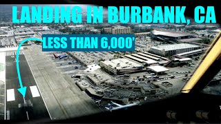 Landing a BOEING 737 in Burbank, CA / Airline Pilot Vlog