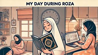 Exploring My Day During Roza 🌙: A Glimpse into the Life of an Indian Muslim Student! 📚✨