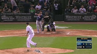 MIN@CWS: Arcia goes deep to left center