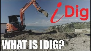 iDig 2D Grade Control for ANY Excavator - What is iDig? Introduction and Walkthrough.