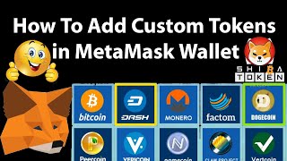 How To Add Custom Tokens in MetaMask Wallet | Add ERC 20 tokens