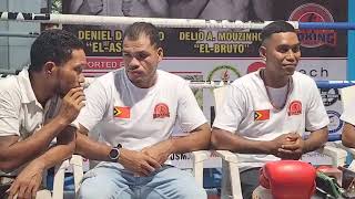 Boxista Profisional Timor oan husi El-Matador Boxing Club Delio no Daniel Participa boxing iha bali