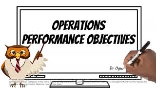 Operations Performance Objectives