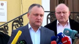 Deputații PSRM, Igor Dodon, Vasile Bolea și Adrian Lebedinschii depun o sesizare...