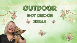 OUTDOOR DECOR DIY IDEAS/ OUTDOOR DECOR PLAYLIST