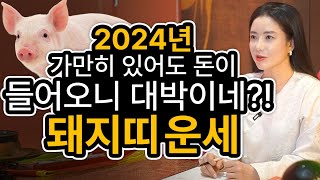 2024년 가만히 있어도 돈이 들어온다! 대박이네!? 2024년 운이 강하게 들어와 금전운 대박나는 인생 최고의 기회 돼지띠운세 대박난다 / 천후보살