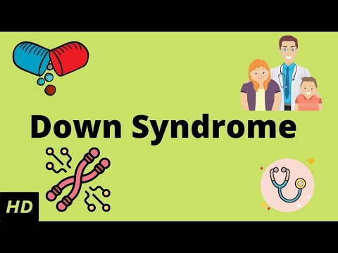 What is wrong with the chromosome in Down syndrome?
