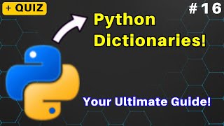16. Python Dictionaries: Your Ultimate Guide to Key-Value Data! (Part 1/2) #python #tutorial