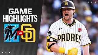 Marlins vs. Padres Game Highlights (5/27/24) | MLB Highlights