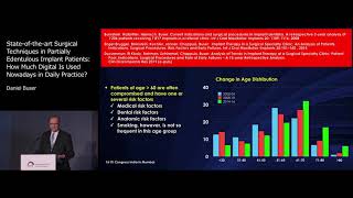 State-of-the-art Surgical Techniques in Partially Edentulous Implant Patients | Daniel Buser