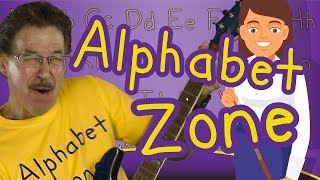 Alphabet Zone | Alphabet Song for Kids | Phonics and Letter Sounds | Jack Hartmann