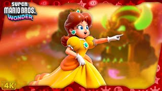 Super Mario Bros. Wonder ⁴ᴷ Final Boss & Ending (Daisy gameplay)