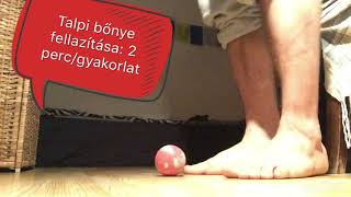 Lábfej és boka mobilizáció és stabilizáció(ankle mobility and stability)