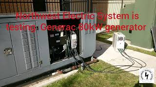 80kW Generac load bank testing