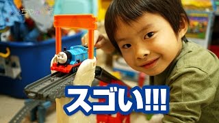 かなりスゴい！きかんしゃトーマス トラックマスター DELUXE Avalanche Escape Set Trackmaster 海外版プラレール