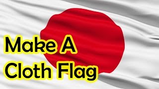 EASY! How To Make A Cloth Flag For Kids - Craft Kids | DIYCraftivi