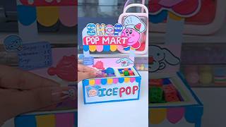 DIY POP MART shop &  ICE-POP unboxing @POPMARTOFFICIAL  #shorts #tonniartandcraft #youtubeshorts