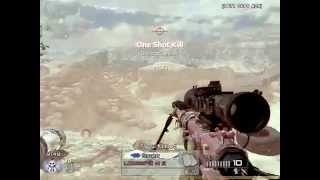 First cod game in years quickscope (MW2 gameplay)